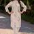 Cream cotton bland printed co-ord set