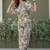 Multicolour viscose reyon printed top and pant co-ord set