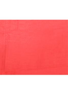 Women's red self sequins embellished cotton blend jamdani saree 5