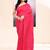 Women's pink self sequins embellished cotton blend jamdani saree