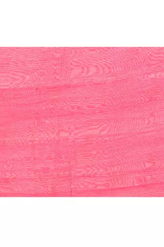Women's pink self sequins embellished cotton blend jamdani saree