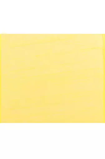 Women's yellow embellished cotton blend jamdani saree