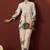 Off white pure cotton printed co-ord set for women