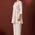 Off white pure cotton embroidered co-ord set for women