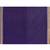 Women's purple embellished cotton blend jamdani saree