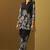 Black rayon floral printed co-ord set for women