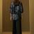 Black viscose reyon printed top and pant co-ord set