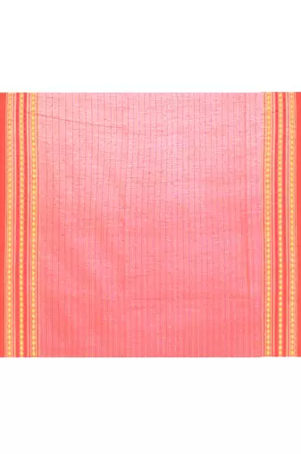 Women's white embellished cotton blend jamdani saree