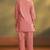Women’s pure cotton pink schiffli co-ord set