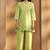 Women’s pure cotton green schiffli co-ord set