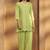 Women’s pure cotton green schiffli co-ord set