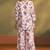 Women’s cream cotton blend printed co-ord set