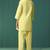 Women’s pure cotton yellow schiffli co-ord set