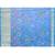 Women's sky blue embellished cotton blend printed saree