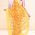 Women's yellow embellished cotton blend printed saree