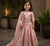Trendy Heavy Pure Creap Embroidery Work Peach Readymade Lehenga Choli