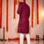 men’s festive special traditional cotton kurta with regular fit