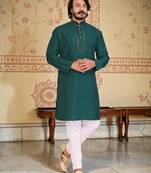 traditional men’s casual & festive wear cotton kurta