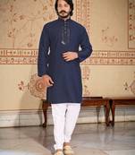 traditional men’s casual & festive wear cotton kurta