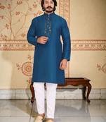 traditional men’s casual & festive wear cotton kurta