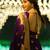 Purple soft silk blend banarasi jacuard work designer party wear saree with unstitched blouse piece