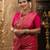 Pink soft silk blend banarasi jacuard work designer party wear saree with unstitched blouse piece