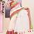 Women's off white embellished zari border cotton saree