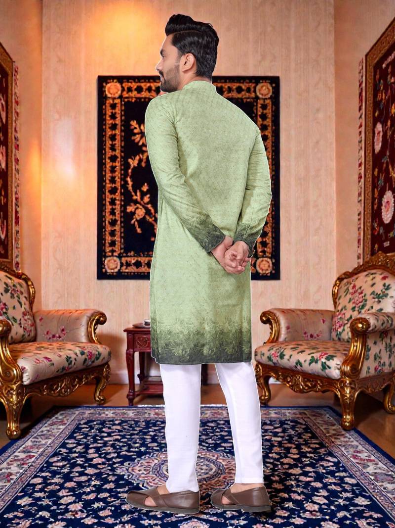 traditional men’s casual & festive wear cotton kurta