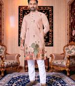traditional men’s casual & festive wear cotton kurta
