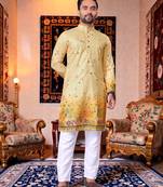 traditional men’s casual & festive wear cotton kurta