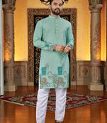 traditional men’s casual & festive wear cotton kurta