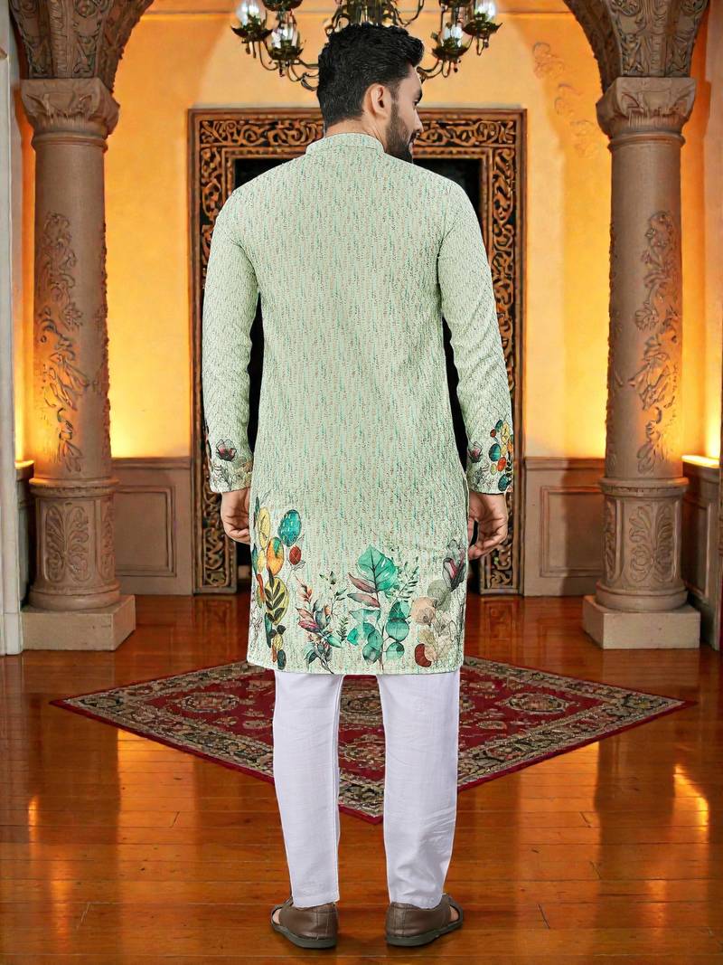 men’s stylish ethnic kurta for daily & festive wear
