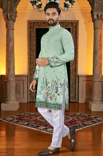 men   s stylish ethnic kurta for daily & festive wear