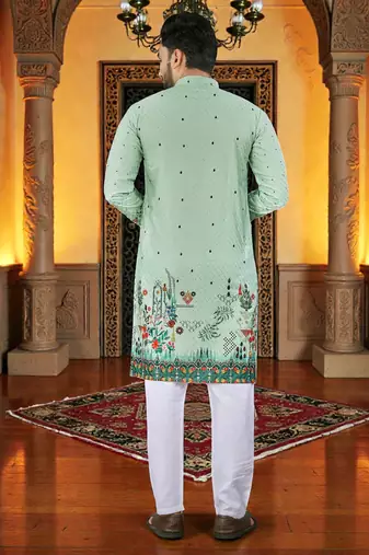 men   s stylish ethnic kurta for daily & festive wear