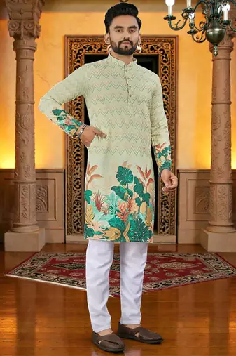 men   s stylish ethnic kurta for daily & festive wear