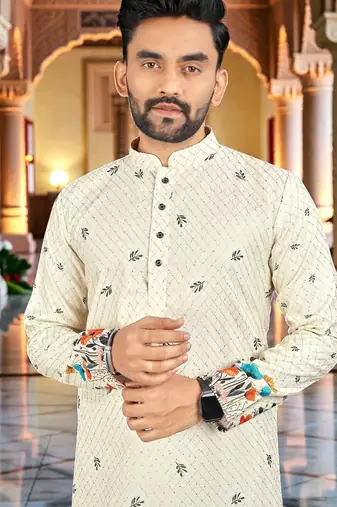 men   s stylish ethnic kurta for daily & festive wear