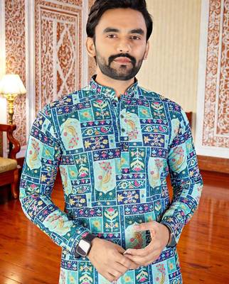 men   s stylish ethnic kurta for daily & festive wear 2
