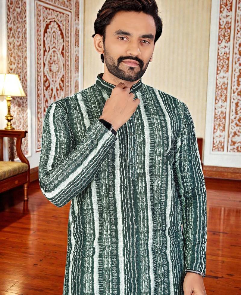 men’s stylish ethnic kurta for daily & festive wear