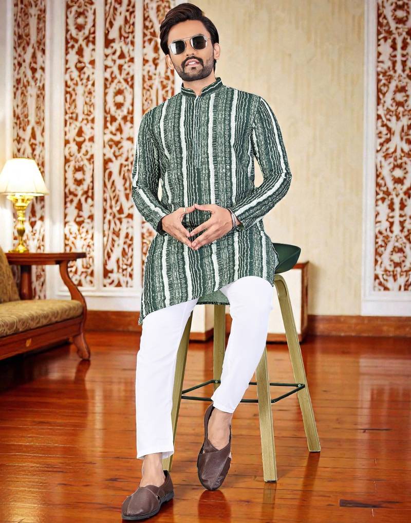 men’s stylish ethnic kurta for daily & festive wear
