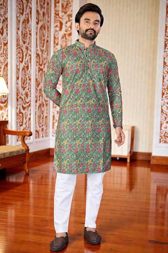 men’s stylish ethnic kurta for daily & festive wear