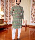 men’s stylish ethnic kurta for daily & festive wear