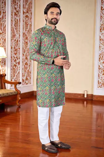 men   s stylish ethnic kurta for daily & festive wear