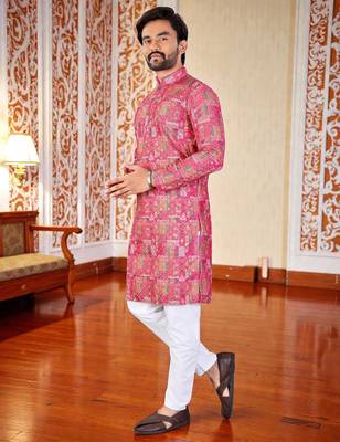 men   s stylish ethnic kurta for daily & festive wear 5