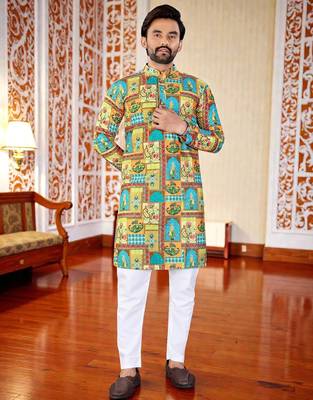men   s stylish ethnic kurta for daily & festive wear 1