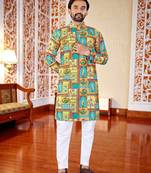 men’s stylish ethnic kurta for daily & festive wear