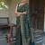 Green soft silk blend banarasi jacuard work designer party wear saree with unstitched blouse piece