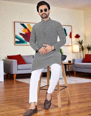 men   s stylish ethnic kurta for daily & festive wear 3