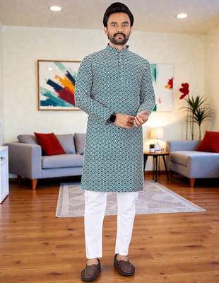 men   s stylish ethnic kurta for daily & festive wear 1