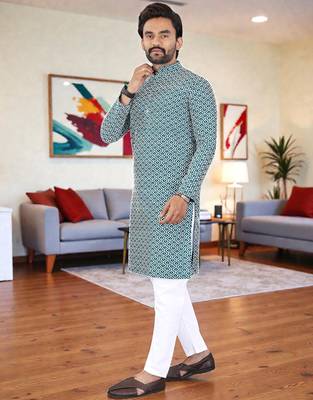 men   s stylish ethnic kurta for daily & festive wear 4