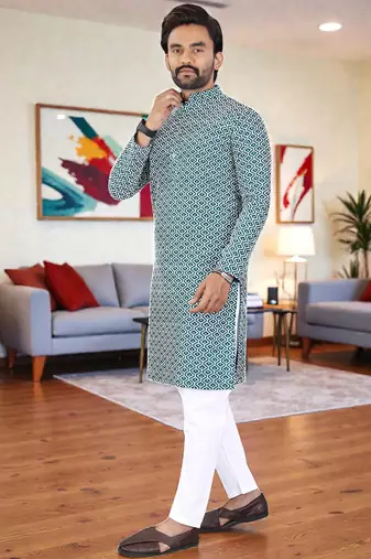 men   s stylish ethnic kurta for daily & festive wear